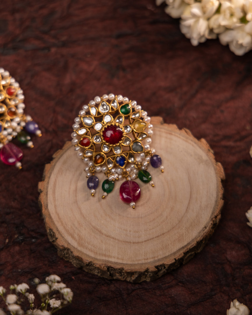 Nafisa Navratna Earings