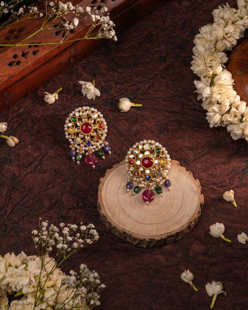 Nafisa Navratna Earings