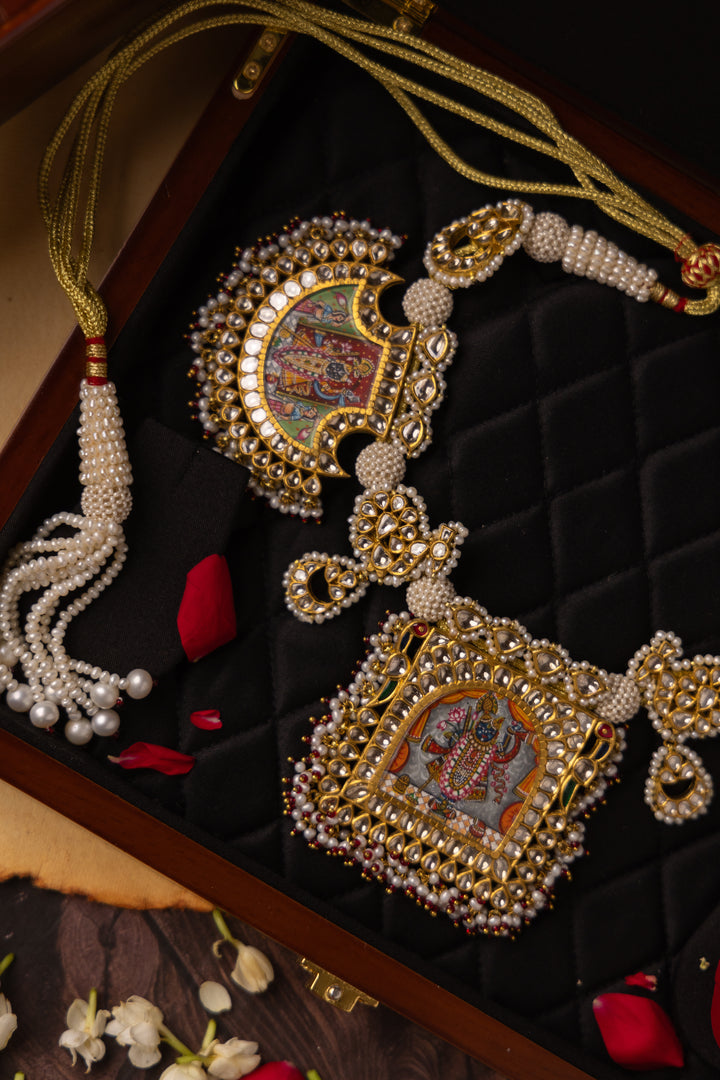 Shrinath Ji Kantla Necklace